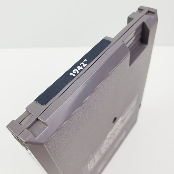 1942 NES Nintendo Video Game Cart. + Sleeve Capcom Authentic Tested - Picture 7 of 12
